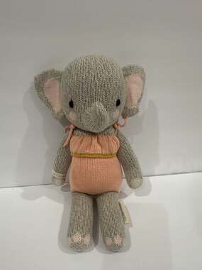cuddle + kind Eloise the Elephant Hand-Knit Doll